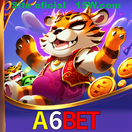Imagem promocional da A6BET mostrando a plataforma e suas vantagens